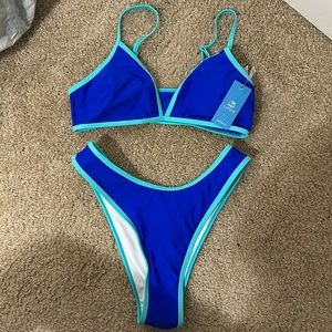 Cupshe 2 piece swim suit